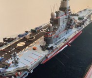 Атомный тяжелый авианосный крейсер проекта 1153, масштаб 1-350