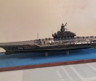 Тяжелый авианосный крейсер проекта 1143. 5 (ранний вариант), масштаб 1-350