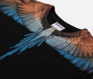 Толстовка marcelo burlon wings regular crewneck.
