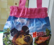 Мешок для обуви/сопртивной формы - маша и медведь
