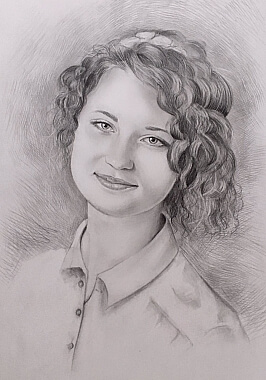 Портрет по фотографии на заказ: карандашом,. . . 0