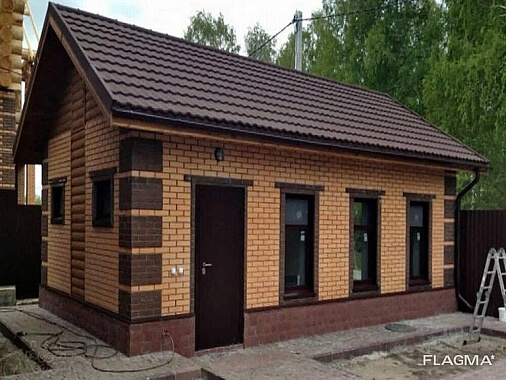 Быстро строим: сарай - хозблок - бытовка - гараж и тд из блока - кирпича 1