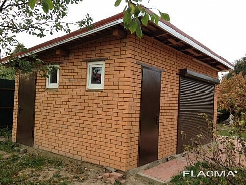 Быстро строим: сарай - хозблок - бытовка - гараж и тд из блока - кирпича 2