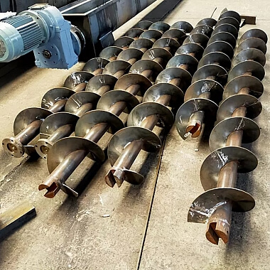 Изготовление шнеков, шнековых спиралей, шнеки ремонт 1