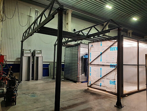 Линии полимерной (порошковой) окраски согласно вашего технического задания 2