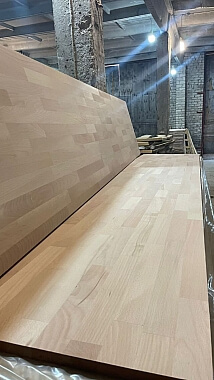 Мебельный щит из дуба, бука, ясеня. 4