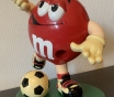 Винтажный диспенсер M&M's с футбольным мячом