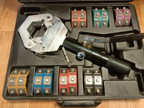 Гидравлический кримпер – 7 насадок Errecom 1