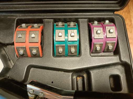 Гидравлический кримпер – 7 насадок Errecom 3