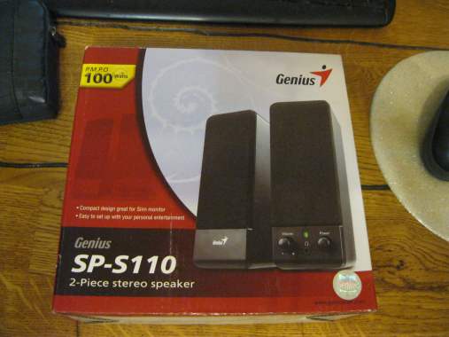 Genius sp-s110 колонки для розеток в 120 B 0