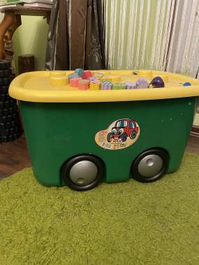 продается ящик для игрушек на колесиках 0