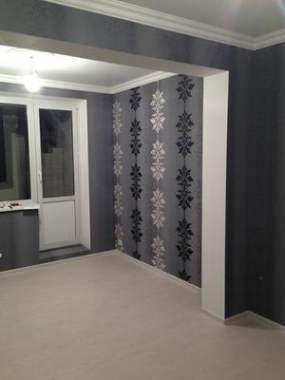 Оклейка обоями с предварительной подготовкой. 3