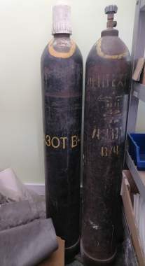 Баллон азотный 40 л б/у пустой