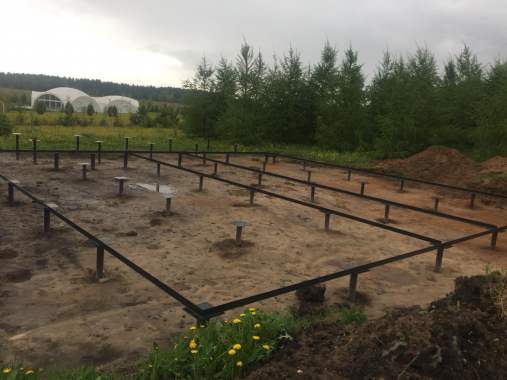 Сваи металлические винтовые, свайные фундаменты 2