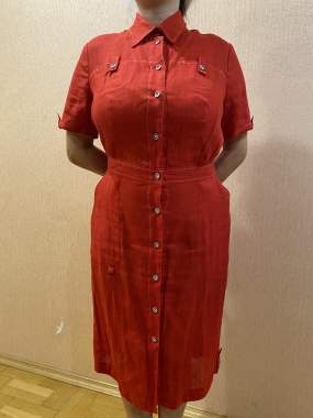 Платье льняное 1