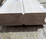 Брус из ели лунный паз