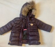 Комбинезон зимний раздельный 4-5 лет