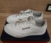 Кожаные кроссовки reebok classic clob c 85.