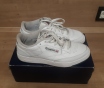 Кожаные кроссовки reebok classic clob c 85.