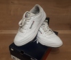 Кожаные кроссовки reebok classic clob c 85.