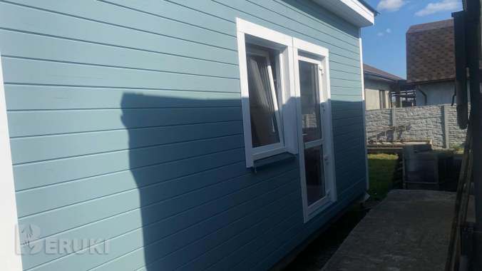 Каркасный (дачный, садовой) домик с мебелью и электрикой 1