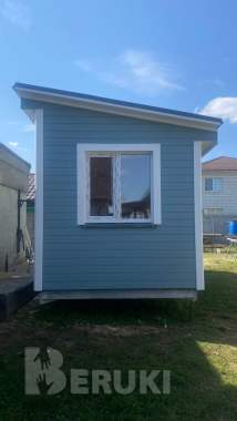 Каркасный (дачный, садовой) домик с мебелью и электрикой 2