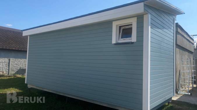 Каркасный (дачный, садовой) домик с мебелью и электрикой 3