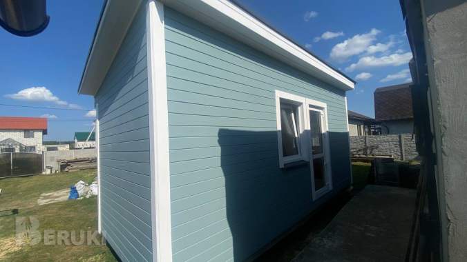 Каркасный (дачный, садовой) домик с мебелью и электрикой 5