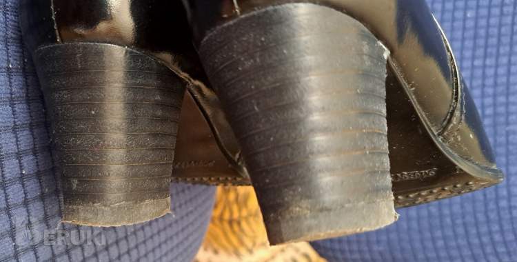 Сапоги осенние женские р. 35 (идут на р. 36), б. У 5