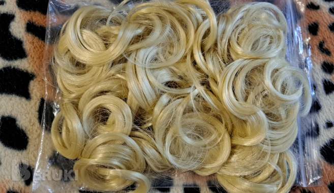 Шиньон-резинка для прически быстрой, новый 0