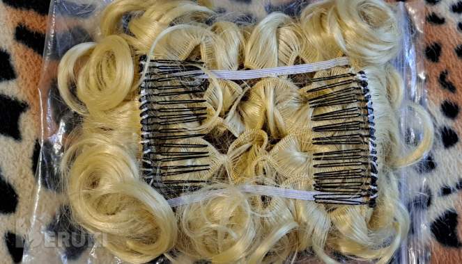 Шиньон-резинка для прически быстрой, новый 1