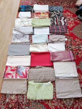 Отрезки ткани разной длины 10р за любой кусок разной длины 1