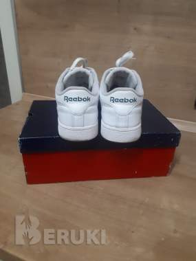Кожаные кроссовки reebok classic clob c 85. 8