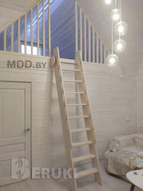 Приставная лестница деревянная полного цикла производства 0