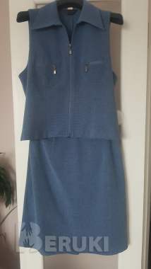 Костюм-комплект (юбка и жилет) 0