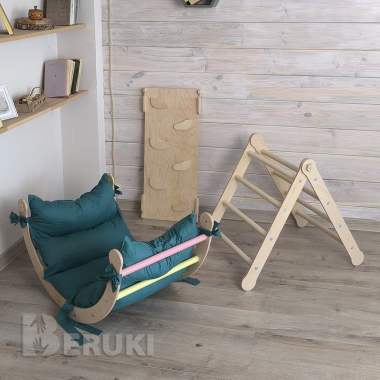 Детская мебель и развивающие комплексы из натуральных материалов 0