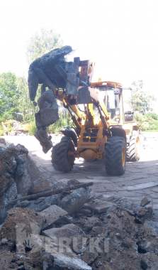 Аренда погрузчика амкодор 342с4 с вилами 3,8т 0