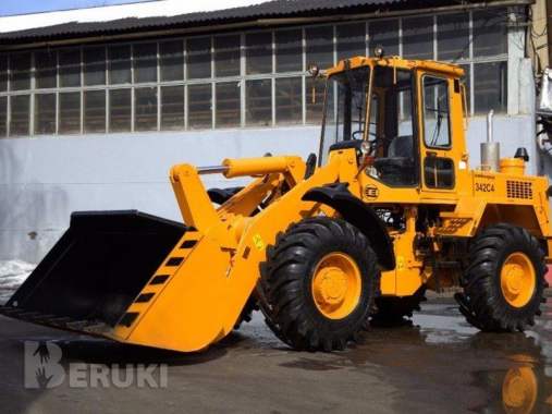 Аренда погрузчика амкодор 342с4 с ковшом 3,8т 0