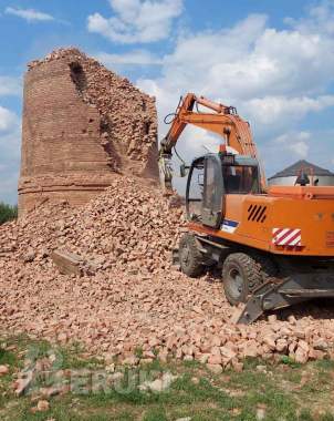 Аренда гидромолота profbreaker на базе экскаватора tvex ek-14-20 1