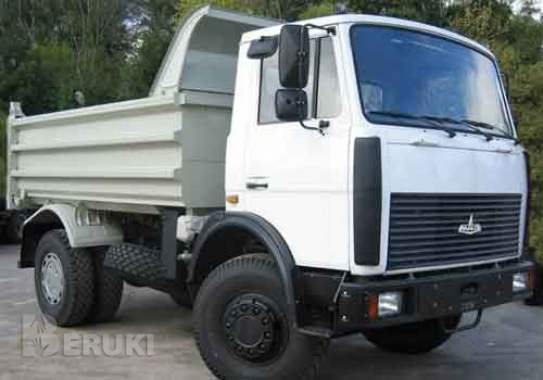 Аренда самосвала маз 5551а2 10т