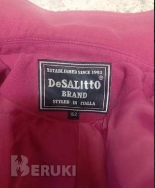 Качественное пальто desallito на девушку 158,164 р 2