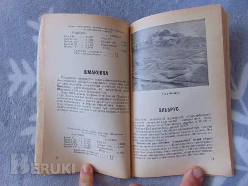 Минеральные воды ссср разливаемые в бутылки. П. Л яновскаий, 1968 год, издание 4 6