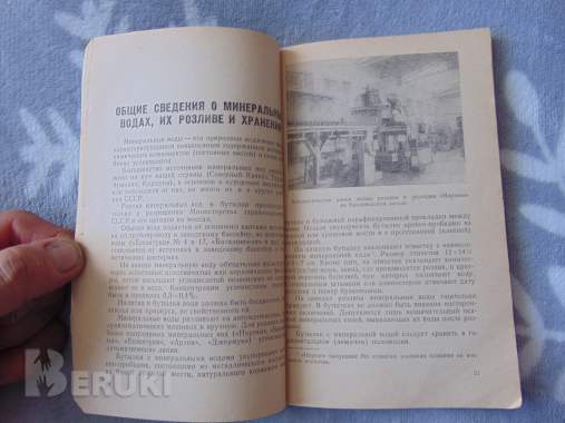 Минеральные воды ссср разливаемые в бутылки. П. Л яновскаий, 1968 год, издание 4 7