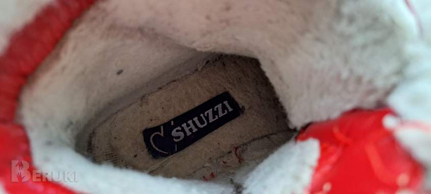 Ботинки красные shuzzi зимние, р. 29, б. У в хорошем состоянии 2