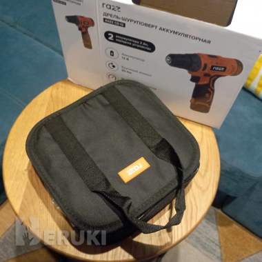 Аккумуляторный шуруповерт razz cd-12 (2 акб на 2 ач) 2