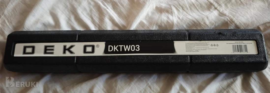 Ключ динамометрический deko 3/8 дбйма 1