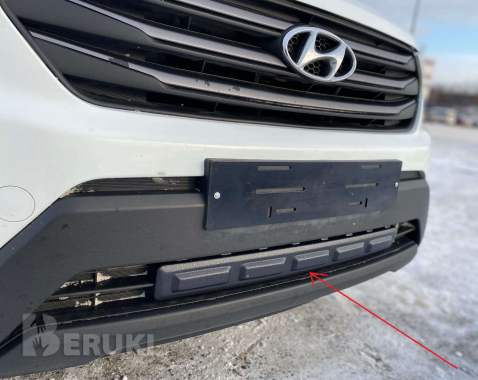 Заглушка решетки радиатора для хендай/киа (hyundai/kia) 0