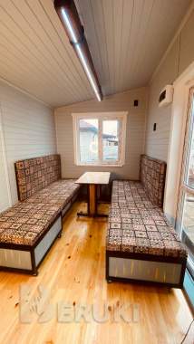 Каркасный (дачный, садовой) домик с мебелью и электрикой 8