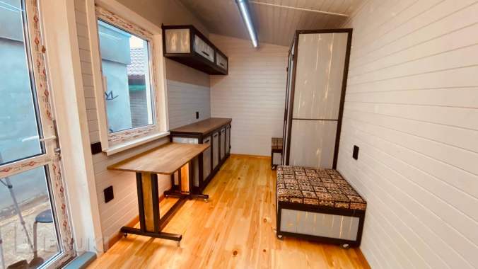 Каркасный (дачный, садовой) домик с мебелью и электрикой 9