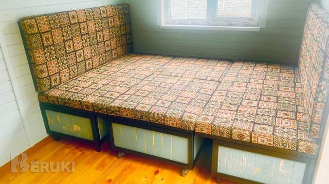 Каркасный (дачный, садовой) домик с мебелью и электрикой 10